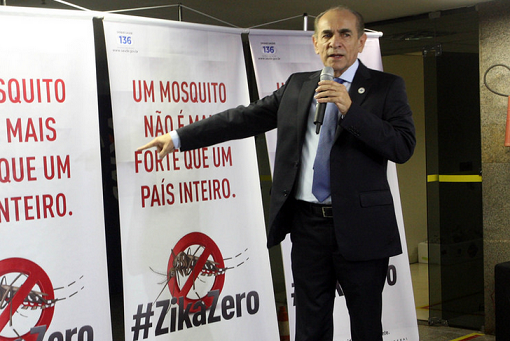 Marcelo diz que país vive epidemia. Fotos: Luís Oliveira/Ascom-MS