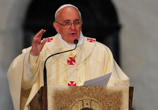 Papa pede o fim da indiferença. Foto: Reprodução
