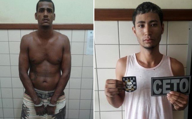 Anderson ''Negão'' e Japa foram presos. Foto: Divulgação/PM