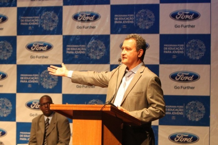 Rui retoma parceria com a Ford. Foto: Manu Dias/Secom