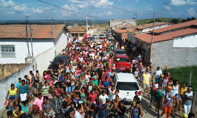 Bloco saiu às ruas de Itiruçu. Foto: Ed Santos