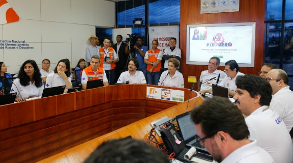 Dilma pede luta contra Zika. Foto: Roberto Stuckert Filho/PR