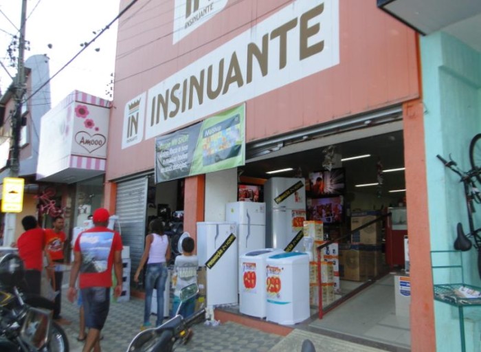 Insinuante funciona em Jaguaquara. Foto: Blog Marcos Frahm