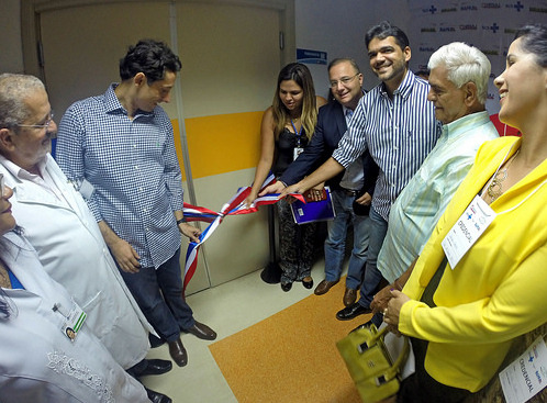 Hospital recebe novo equipamento. Foto: Leonardo Rattes