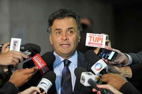 Aécio critica o MP. Foto: Jefferson Rudy/Agência Senado
