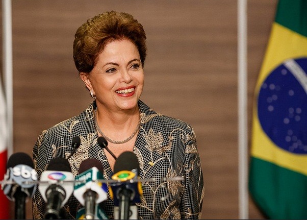 Dilma comemora ingresso de Lula. Foto: Roberto Stuckert Filho