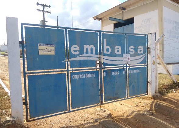 Estação de tratamento da Embasa. Foto: Blog Marcos Frahm