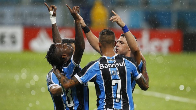 Bolaños estreou com pé direito. Foto: Divulgação Grêmio