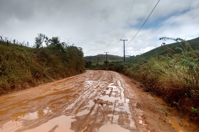 Chuva deixa estrada escorregadia. Foto: Blog Marcos Frahm