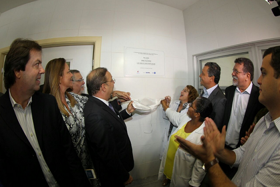 Rui Costa inaugura a nova Ala de Emergência. Foto: Manu Dias