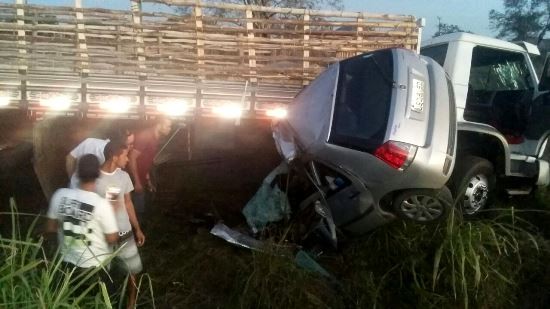 Vítima conduzia um Fiat Pálio. Foto: Site Calila Notícias