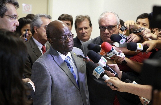 Barbosa abriu um escritório. Foto: Fellipe Sampaio/ SCO/ STF