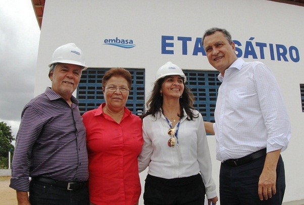 Governador inaugura obra no agreste baiano. Foto: Manu Dias