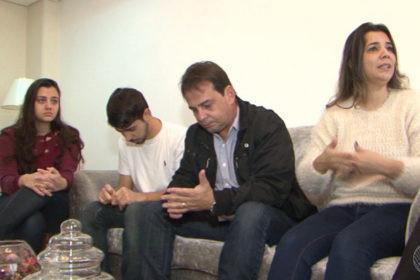 Família conta detalhes do caso. Fotos: Reprodução | TV Sudoeste