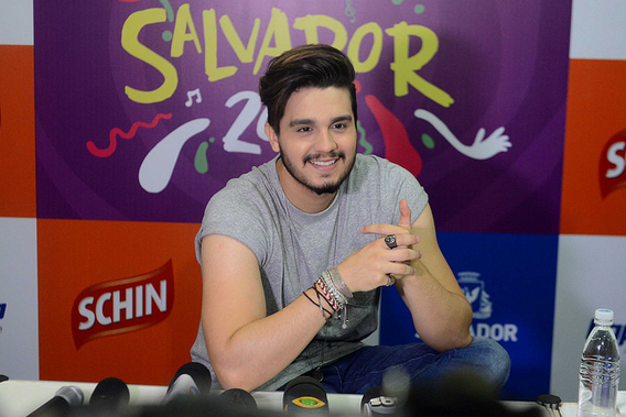 Luan Santana vai soltar a voz em SAJ. Foto: Marcelo Gandra
