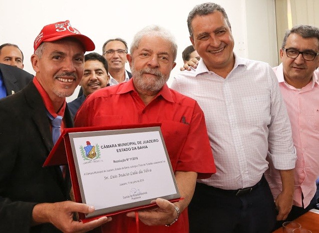 Rui participou do ato. Foto: Ricardo Stuckert/Instituto Lula