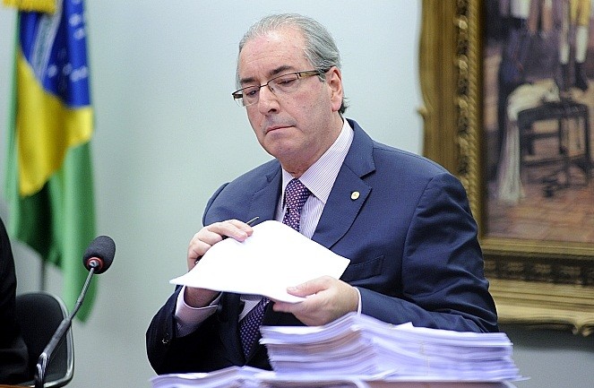 Cunha inicia defesa na CCJ. Alex Ferreira / Câmara dos Deputados