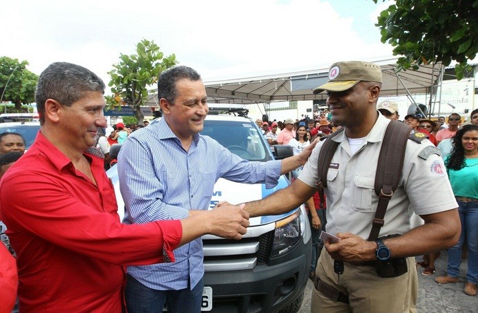 Governador visita município de Pintadas. Foto: Pedro Moraes