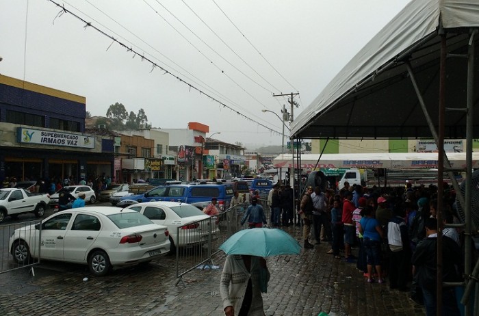 Tempo é chuvoso em Jaguaquara. Foto: Blog Marcos Frahm
