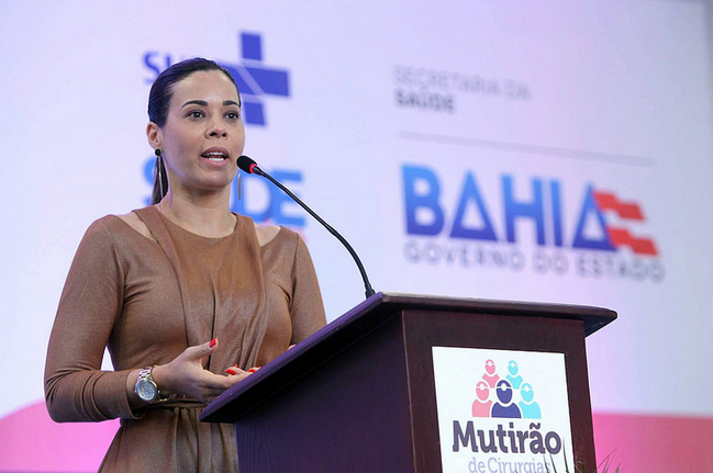Maria Quitéria critica ministro da Saúde. Foto: Carol Garcia 