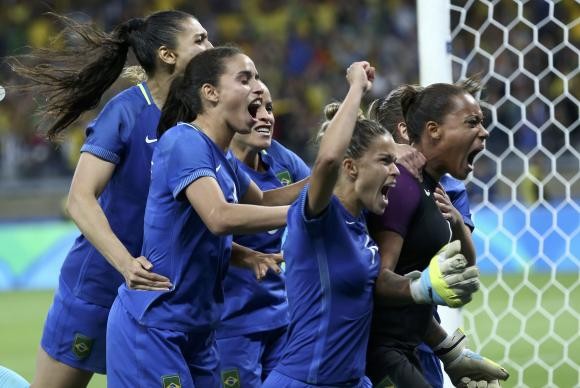 Brasil vence Austrália nos pênaltis. Foto: Mariana Bazo/Reuters