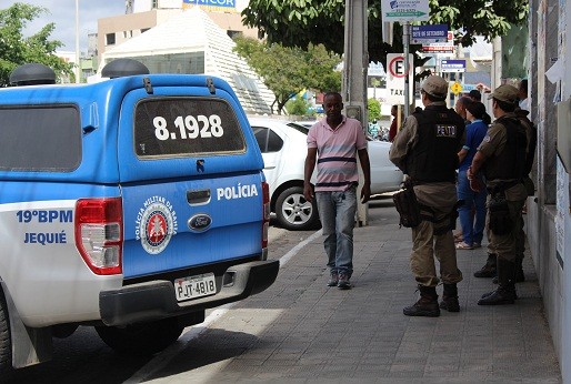 Polícia de Jequié investiga crime. Foto: Blog Marcos Frahm