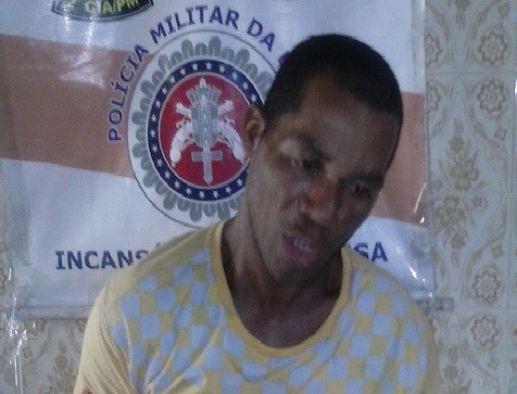 Rosival Nascimento Santos, preso em flagrante