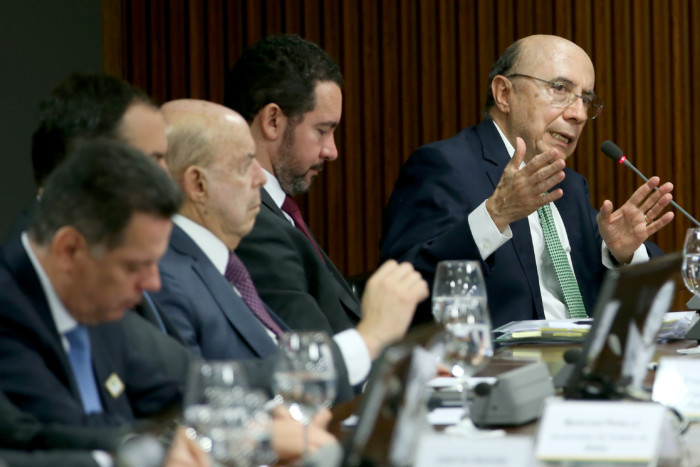 Henrique Meireles se reúne com governadores. Foto: Agência Brasil