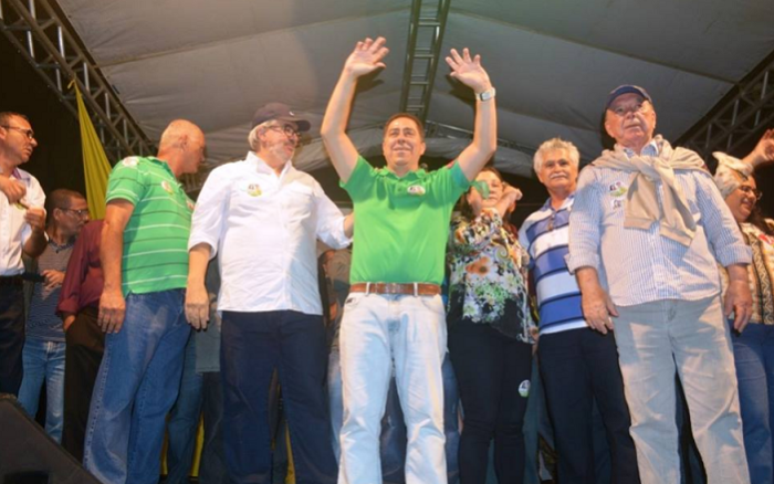 René do PMDB ganha apoio de João Leão. Fotos: Divulgação