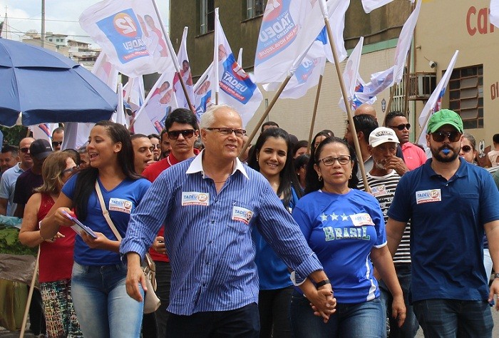 Tadeu disputa à Prefeitura de Jequié. Foto: Blog Marcos Frahm