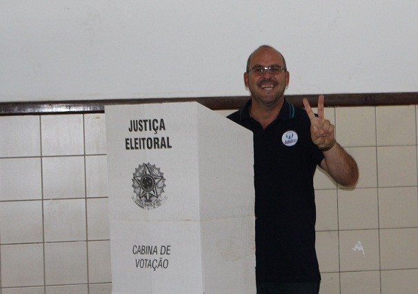 Giuliano Martinelli vota no CEEP. Fotos: Blog Marcos Frahm