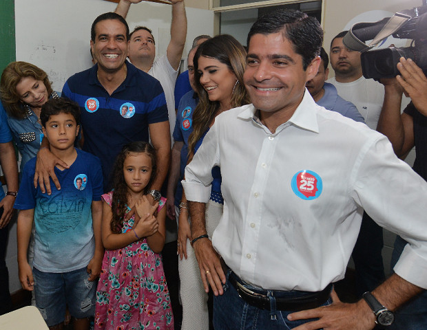 ACM Neto é reeleito em Salvador. Foto: Betto Jr/Correio
