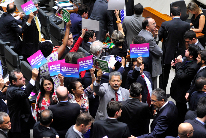 Deputados divergem sobre PEC. Luis Macedo/Câmara dos Deputados