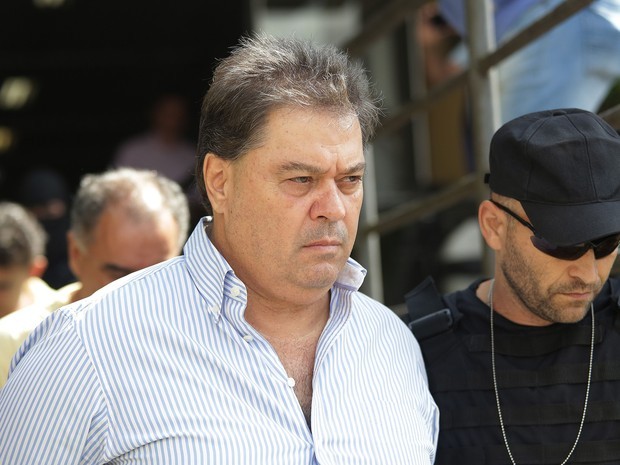 Gim Argello é preso. Foto: Giuliano Gomes/PR Press
