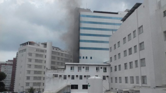 Não houve vítimas no incêndio. Foto: Bocão News