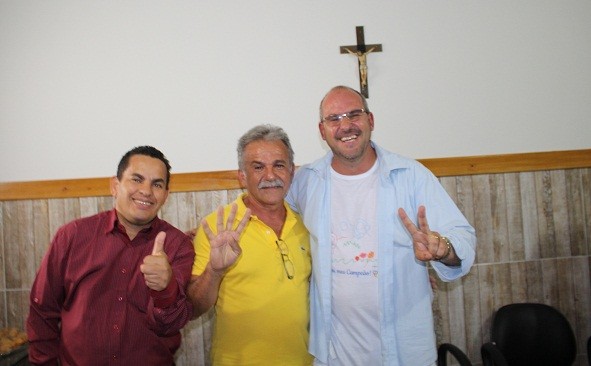 Pirôpo, Osvaldo e Giuliano. Foto: Blog Marcos Frahm
