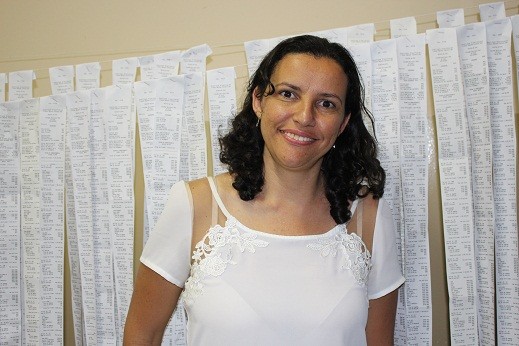 Sara Helem se elege vereadora. Foto: Blog Marcos Frahm