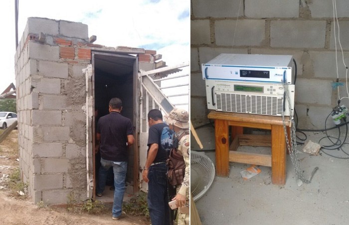 Rádio funcionava no Mandacaru. Foto: Divulggação/CIPE Central