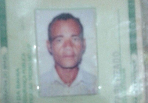 Manoel Costa Pereira encontrado morto. Foto: WhatsApp