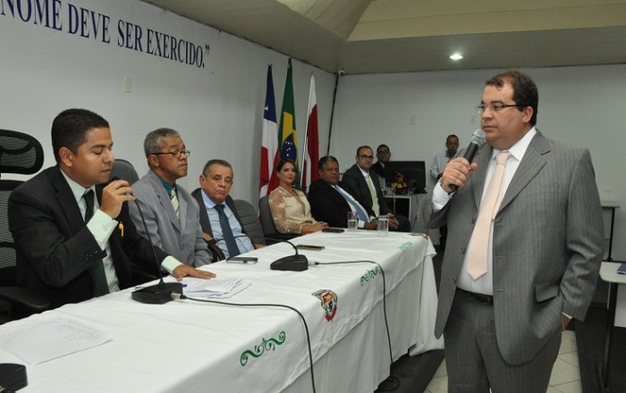 Sérgio assume o comando do Executivo. Foto: João Lourenço 