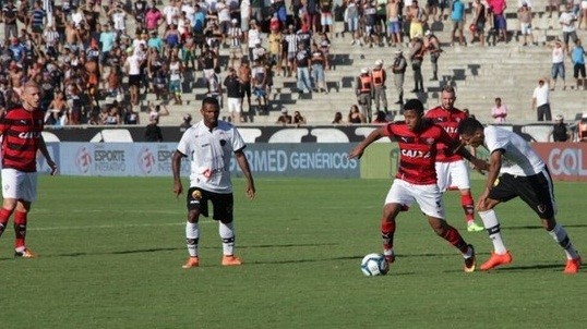 Vitória perde por 4 a 2 para o Botafogo. Foto: Reprodução/G1