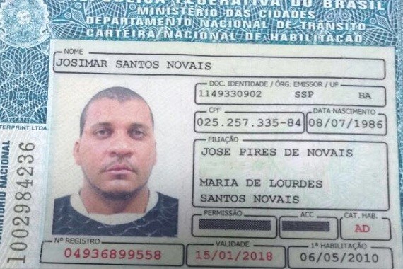 Josimar Santos Novais tinha 30 anos. Foto: Blog Marcos Frahm